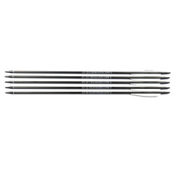 5 Flèches Steambow standard pour arc Fenris - Tolérance +0,003