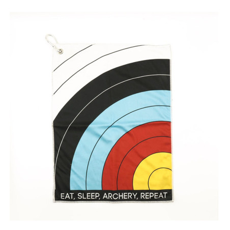 Serviette Socx eat sleep archery repeat - 13187 - Archerie.fr