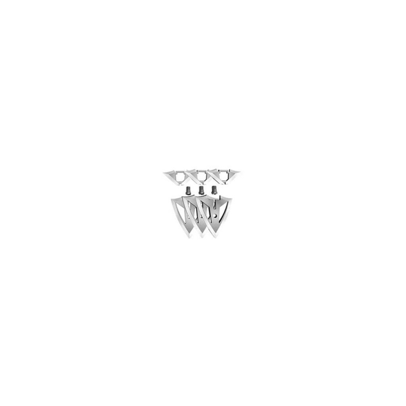 Lot de 3 lames de rechange pour pointes de chasse Hunor Huba - 14273 - Archerie.fr