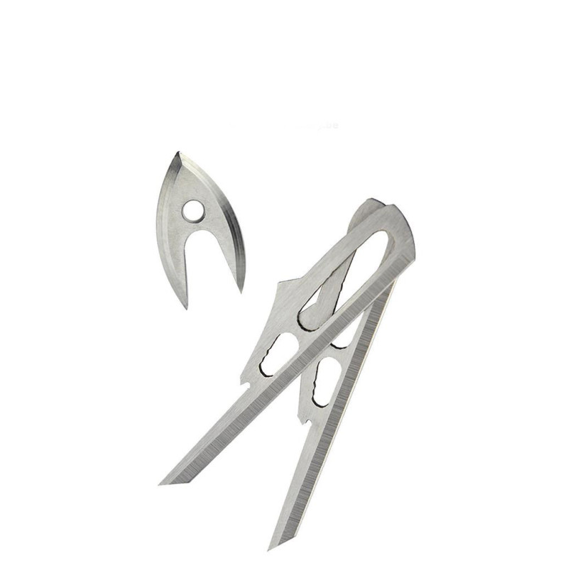 Lames de rechange pour pointe de chasse Rage SC/SS - 14284 - Archerie.fr