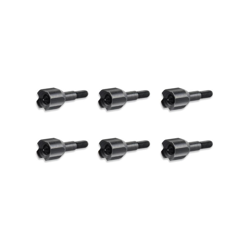 Lot de 6 pointes de chasse Maximal Fox Blunt pour petit gibier - 14311 - Archerie.fr