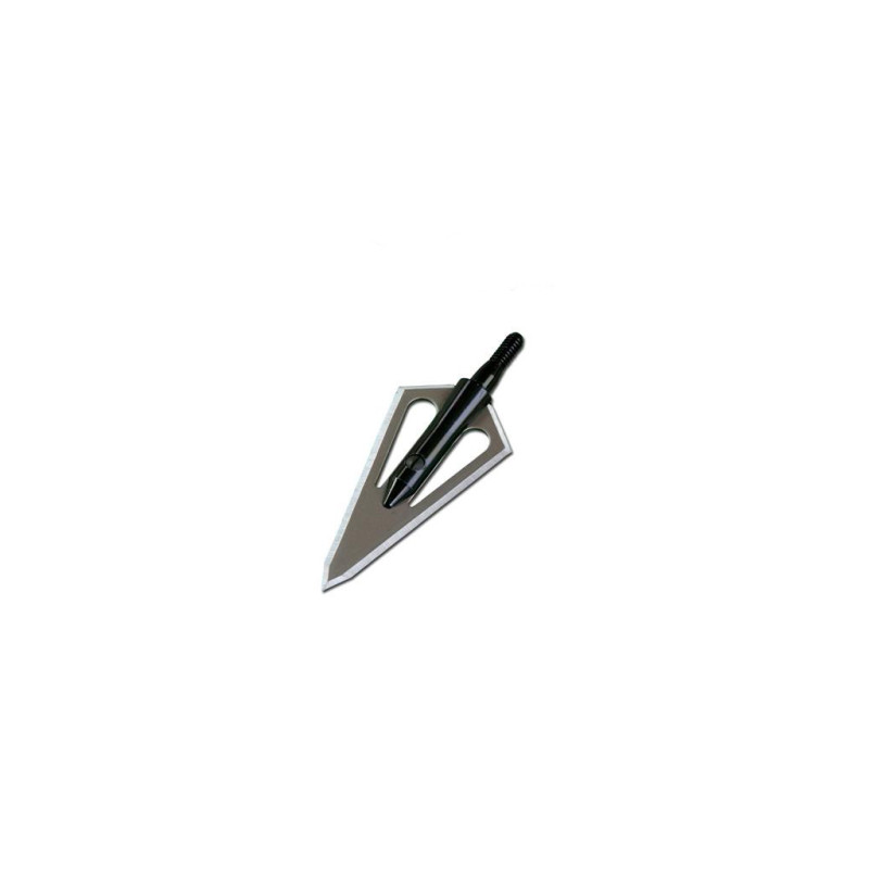 Lot de 3 pointes de chasse Magnus Stinger à lames fixes en acier inoxydable - 14323 - Archerie.fr