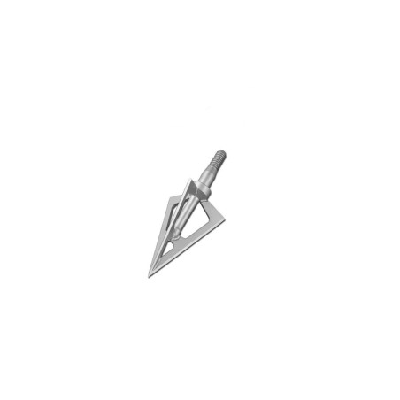 Lot de 3 pointes de chasse Magnus Snuffer à 3 lames fixes en acier inoxydable - 14325 - Archerie.fr