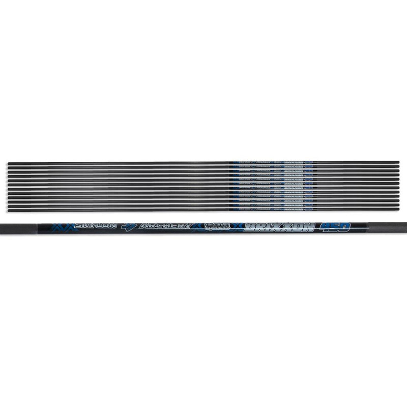 Lot de 12 tubes Skylon Brixxon ID4.2 en carbone - 14421 - Archerie.fr