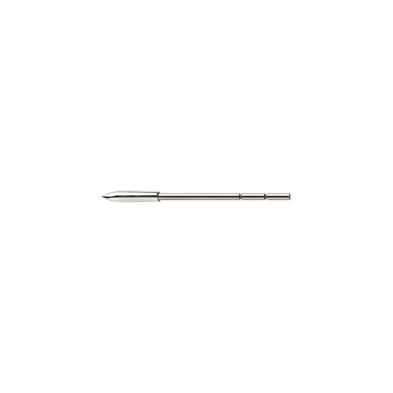 Lot de 12 pointes en acier inoxydable Easton pour tubes X10 et Protour