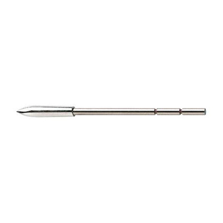 Lot de 12 pointes en acier inoxydable Easton pour tubes X10 et Protour