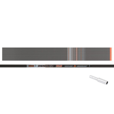 Lot de 12 tubes Skylon Instec ID5.2 en carbone - 14800 - Archerie.fr