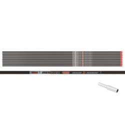 Lot de 12 tubes Skylon Instec ID5.2 en carbone - 14801 - Archerie.fr