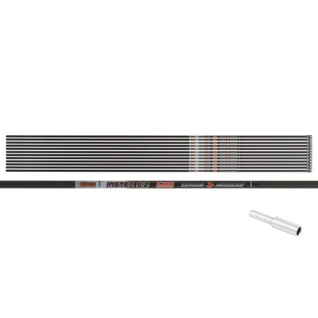 Lot de 12 tubes Skylon Instec ID5.2 en carbone - 14802 - Archerie.fr