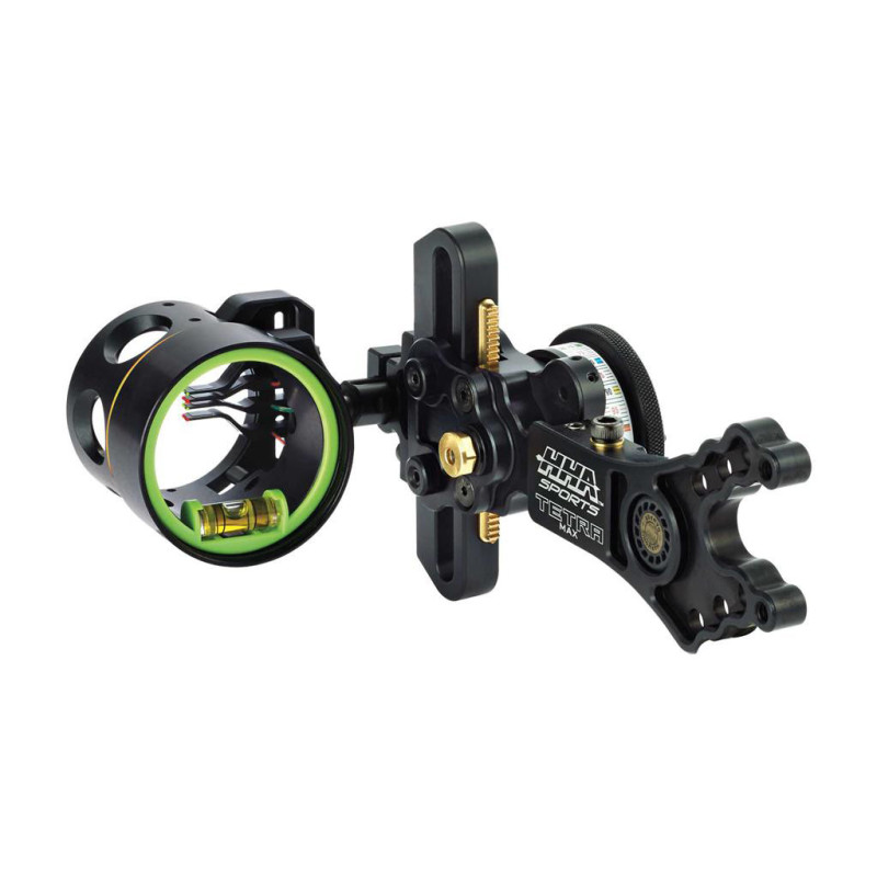 Viseur de chasse et 3D HHA Tetra Max 4 pin - 14948 - Archerie.fr