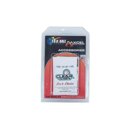 Lentilles de scope Axcel Clear Target Doc Choice pour AV25 - 15988 - Archerie.fr