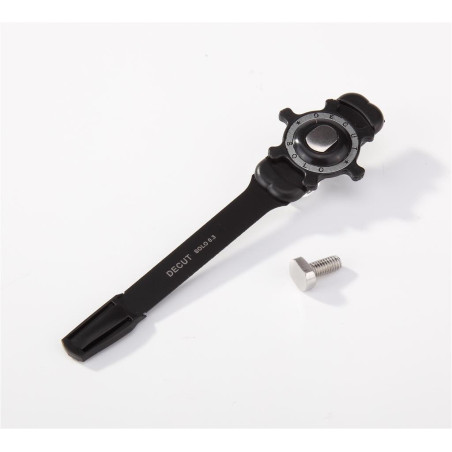 Clicker Decut Solo avec vis 6/32 et M4 - 16784 - Archerie.fr