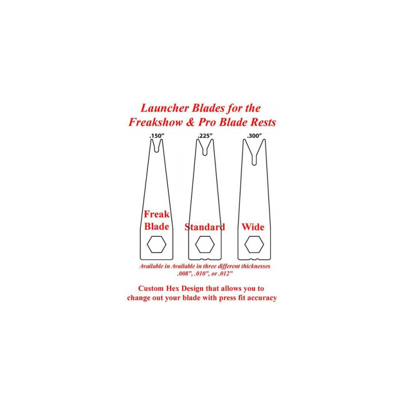 Lame standard pour repose-flèche AAE Pro - 16983 - Archerie.fr