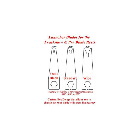 Lame standard pour repose-flèche AAE Pro - 16983 - Archerie.fr