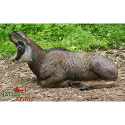 Cible 3D Natur Foam chamois couché - 20000 - Archerie.fr