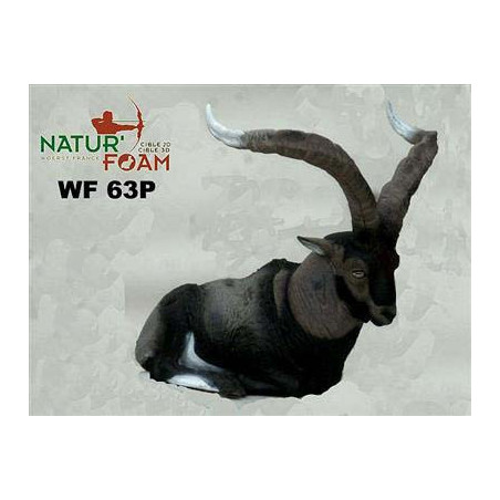 Cible 3D Natur Foam bouquetin ibérique - 20030 - Archerie.fr
