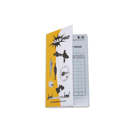 Carnet de scores Gas Pro indoor (en anglais) - 20207 - Archerie.fr