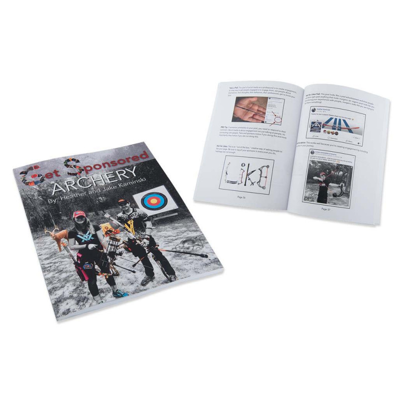 Livre -Get sponsored- de Heather et Jake Kaminski - 20209 - Archerie.fr