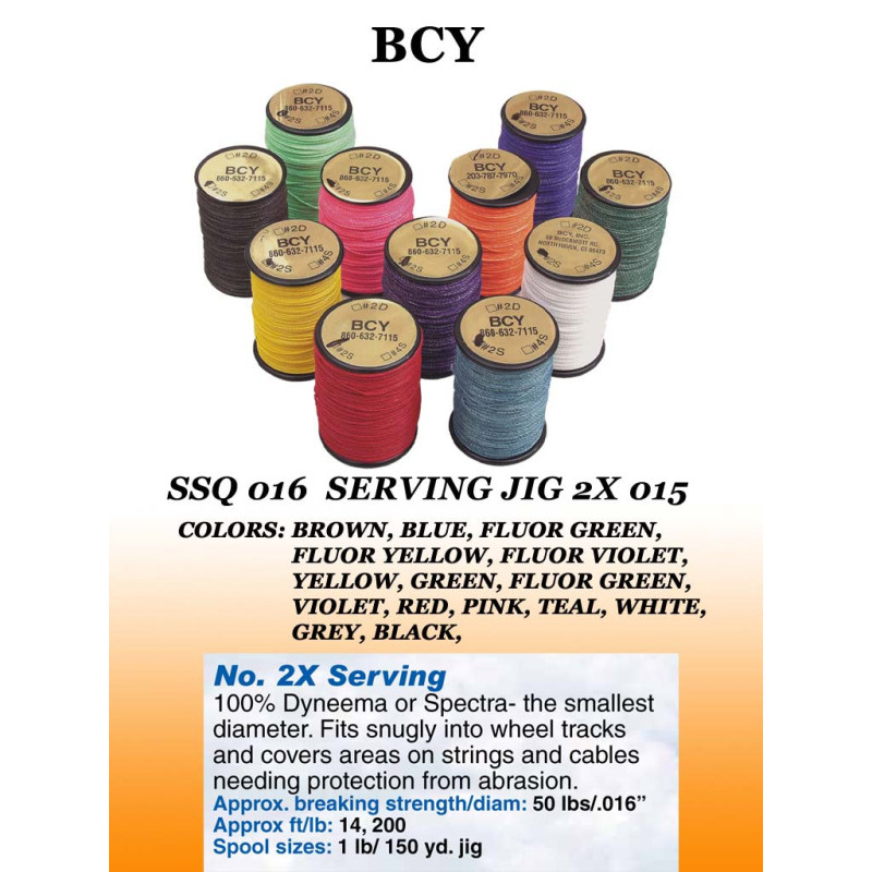 Tranche-fil BCY 2X 015 1lbs - 20969 - Archerie.fr