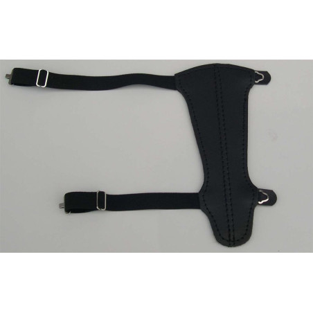 Protège-bras simple Gompy en cuir - 23890 - Archerie.fr