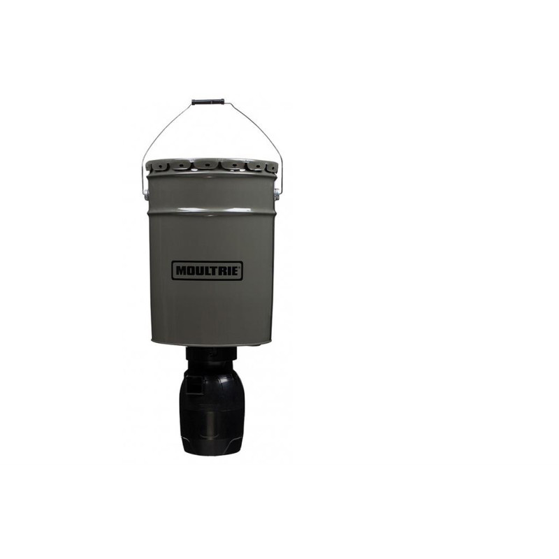Mangeoire suspendue directionnelle Moutlrie 6,5 gallons - 23919 - Archerie.fr