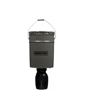 Mangeoire suspendue directionnelle Moutlrie 6,5 gallons - 23919 - Archerie.fr