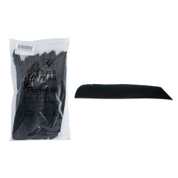 Lot de 100 plumes Buck Trail RW pleine longueur couleur unie - 24313 - Archerie.fr