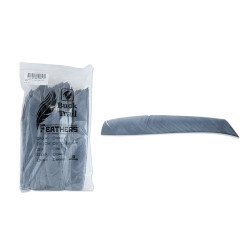 Lot de 100 plumes Buck Trail RW pleine longueur couleur unie - 24324 - Archerie.fr
