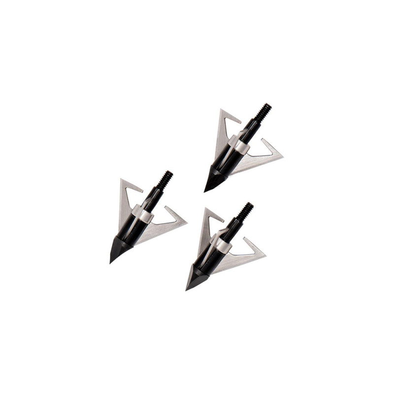 Lot de 3 pointes de chasse à lame fixe Maximal MPact - 27854 - Archerie.fr