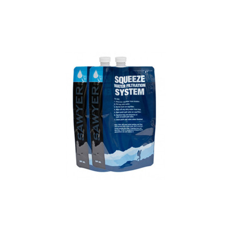 Lot de 2 pochettes compressibles Sawyer 2 Litres / 64 oz