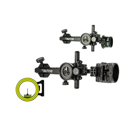 Viseur de chasse et 3D Spot-Hogg Hogg Father Triple Stack MRT 3 pin - 28414 - Archerie.fr