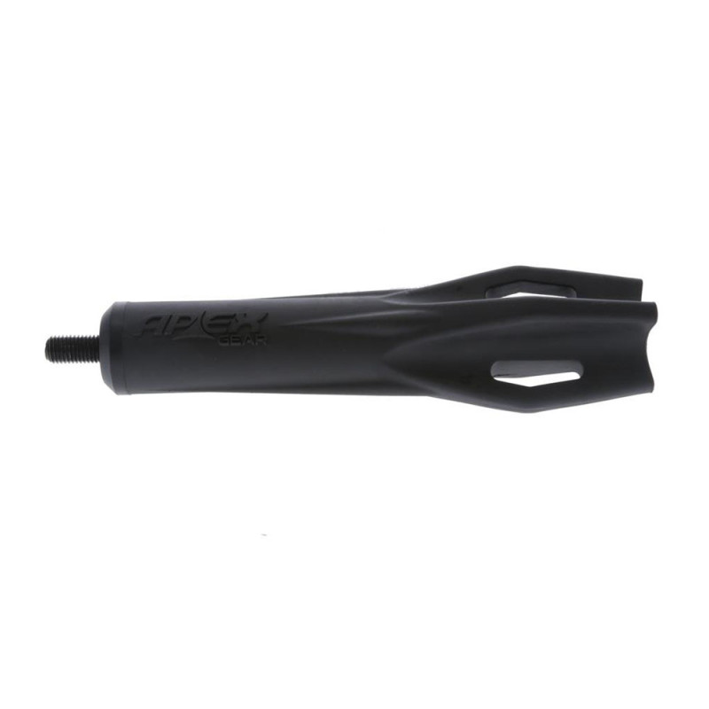 Stabilisateur de chasse et 3D Apex Gear Accu-Strike 6 pouces noir - 28428 - Archerie.fr
