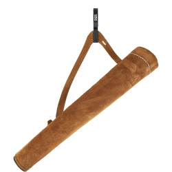 Carquois latéral Wild Mountain Junior 2 en cuir suédé - 29155 - Archerie.fr