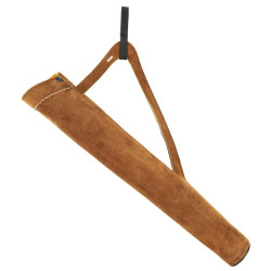 Carquois latéral Wild Mountain Junior 2 en cuir suédé - 29156 - Archerie.fr
