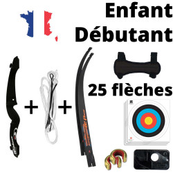 Pack poignée + branches + corde Rolan Club 23 - 31796 - Archerie.fr