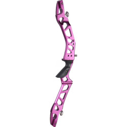 Poignée recurve Core Arios EXT 25 pouces : Élégance et fonctionnalité pour archers exigeants.