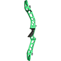 Poignée recurve Core Arios EXT 25 pouces : Élégance et fonctionnalité pour archers exigeants.