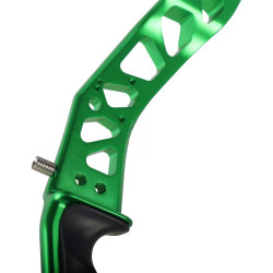 Poignée recurve Core Arios EXT 25 pouces : Élégance et fonctionnalité pour archers exigeants.