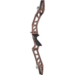 Poignée recurve Core Arios EXT 25 pouces : Élégance et fonctionnalité pour archers exigeants.