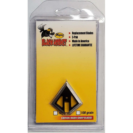 Lot de 3 lames de rechange pour pointes de chasse Magnus Hornet - 32210 - Archerie.fr