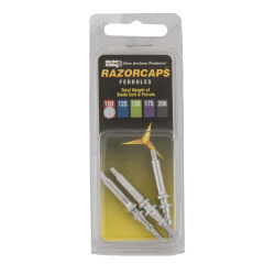Lot de 3 tiges de rechange pour pointes de chasse NAP Razorcaps - 32386 - Archerie.fr