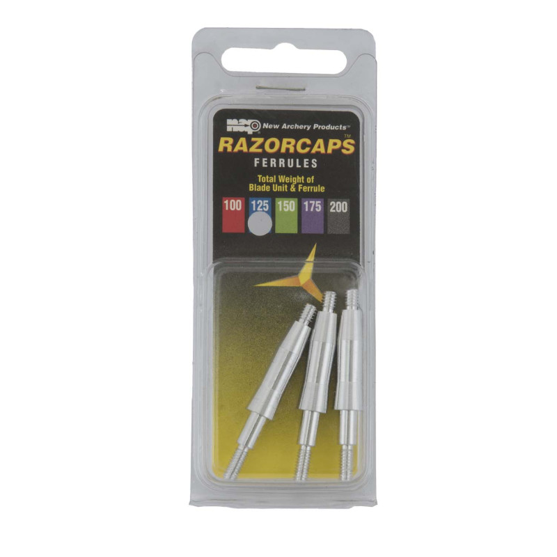 Lot de 3 tiges de rechange pour pointes de chasse NAP Razorcaps - 32390 - Archerie.fr