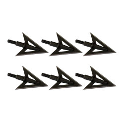 6 Pointes de chasse à deux lames