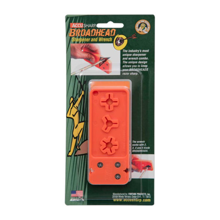 Affûteur et clé pour pointes de chasse Accusharp - 33309 - Archerie.fr