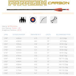 Promo tubes: Skylon Paragon - 40535 - Archerie.fr
