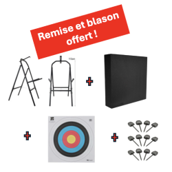 Pack complet ciblerie "pour tirer dans son jardin" - 40763 - Archerie.fr