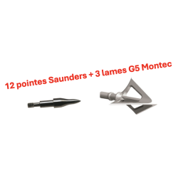 Pack Saunders & G5 Montec - 40770 - Archerie.fr