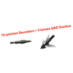 Pack Saunders & Qad Exodus - 40787 - Archerie.fr