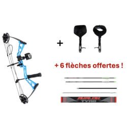 Core Zeal Junior : Pack arc à poulies enfant + 6 flèches offertes | Archerie.fr