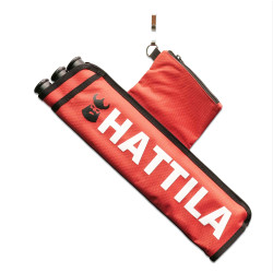 Carquois Hattila Ambidextre 3 tubes - 23670 - Archerie.fr